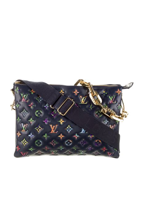 lv coussin mm black|louis vuitton coussin pm bag.